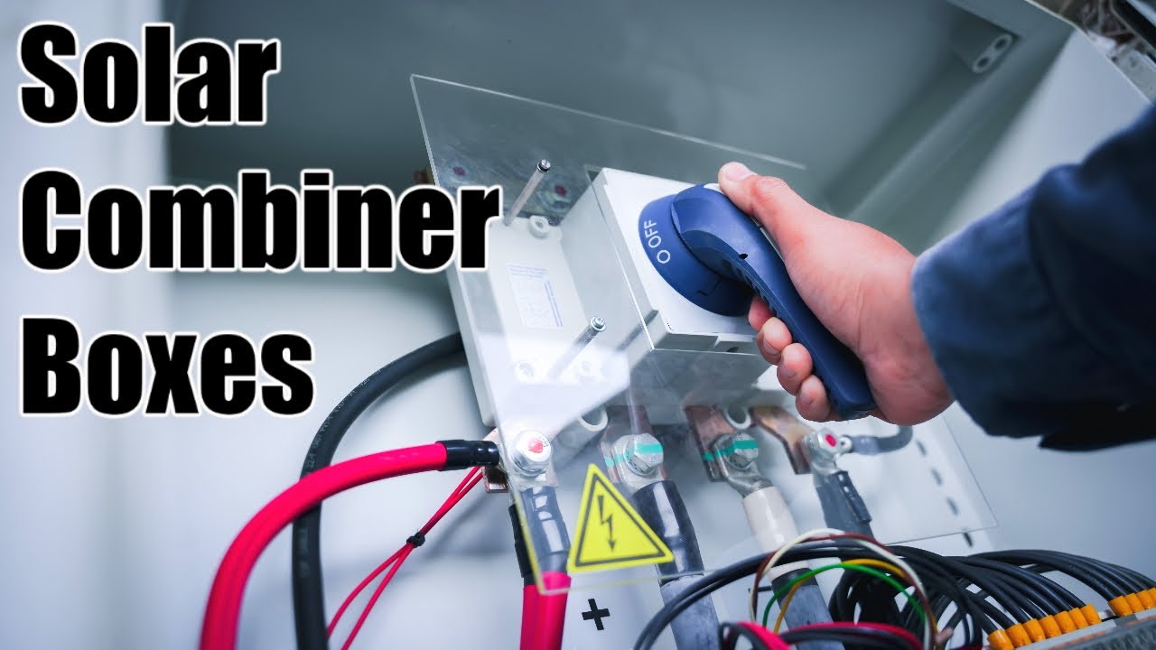 Educational overview of a solar PV combiner box