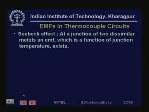 Lecture - 4 Temperature Measurement