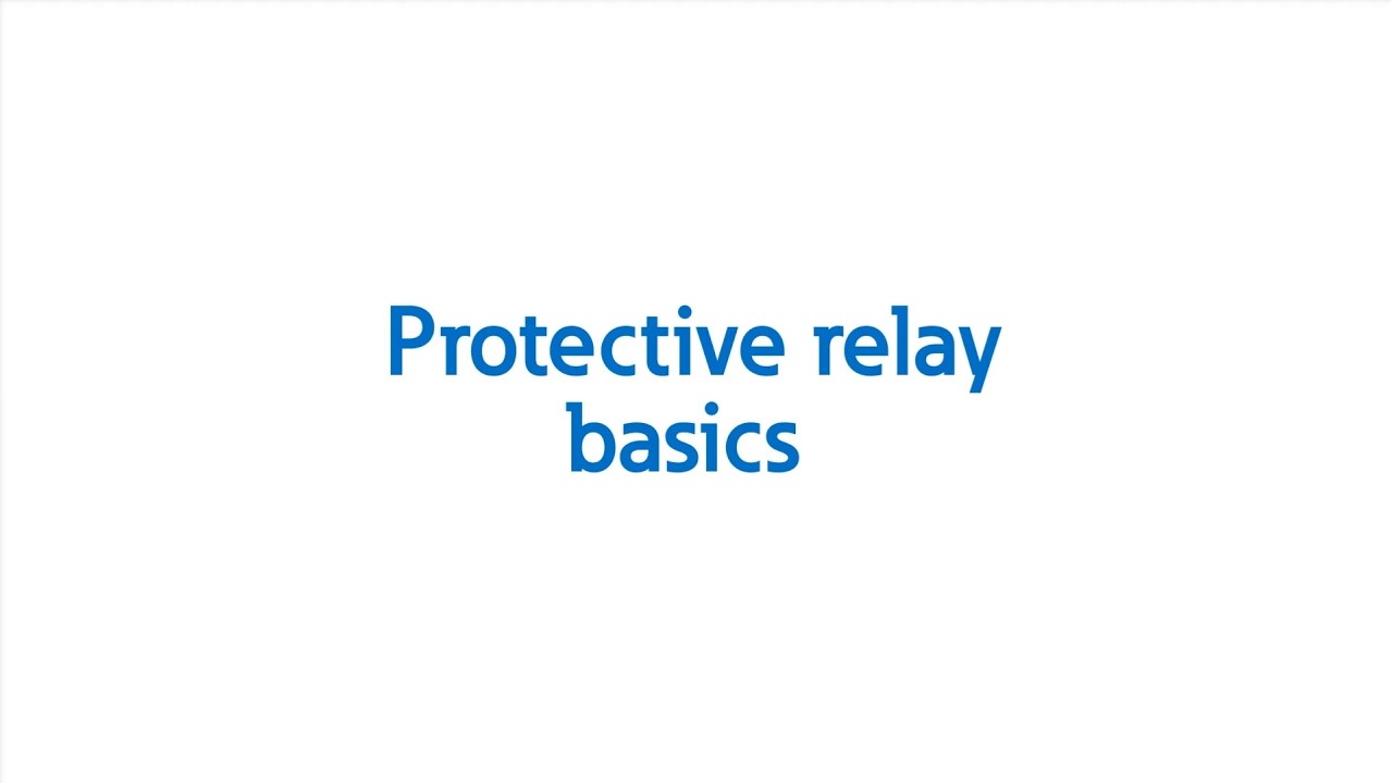 Protective relay basics Training