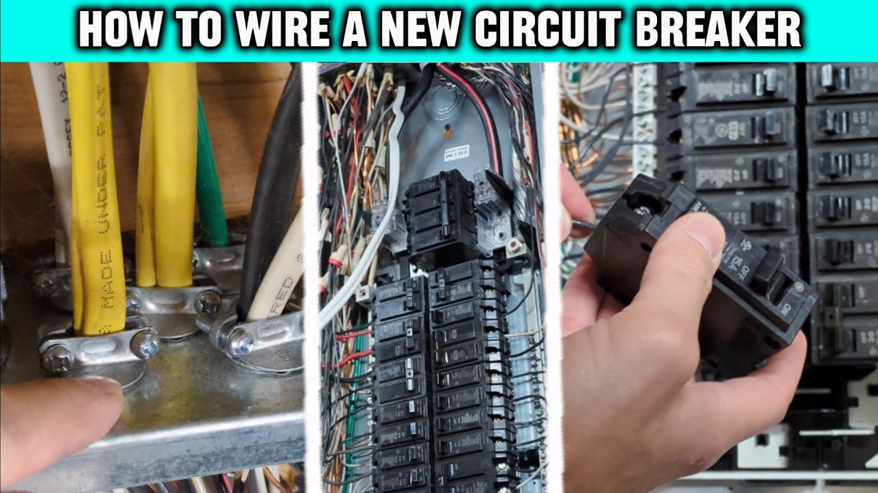 How to Wire a New Circuit Breaker at the Main Panel