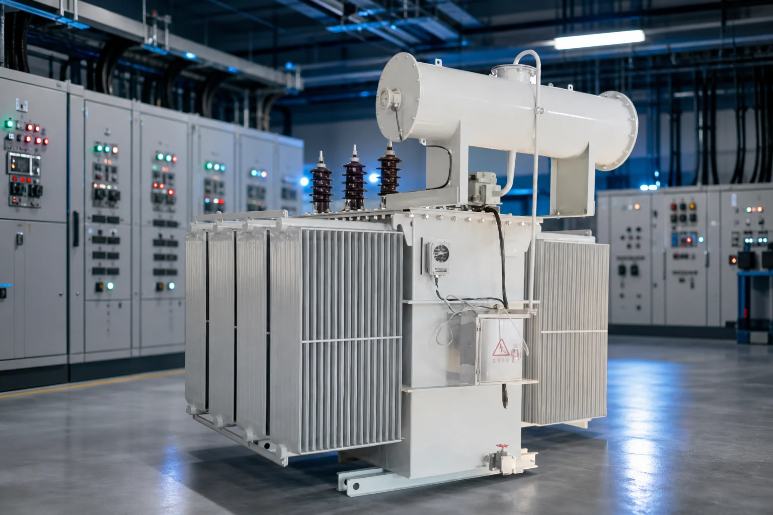 20KVA dry type power transformer — LBAJI official product with illustrative background (not a real site photo)