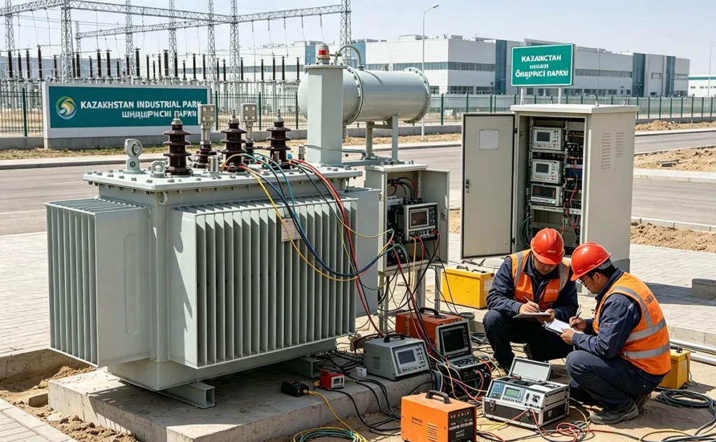 Oil-Immersed Transformer for Regional Power Distribution