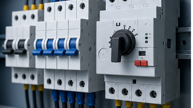 AC, DC and motor-protection breaker types
