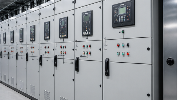 Low-voltage switchboard lineup