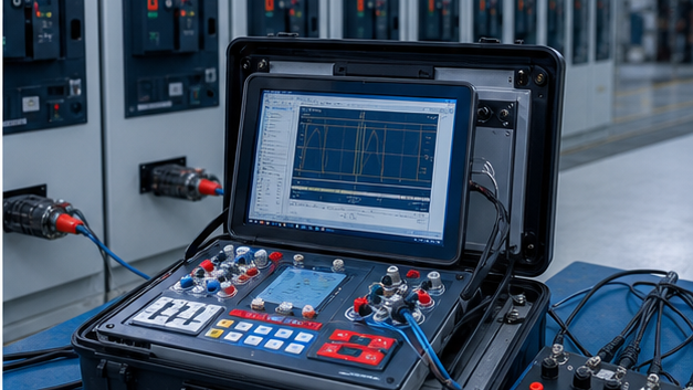 Medium-voltage switchgear factory testing