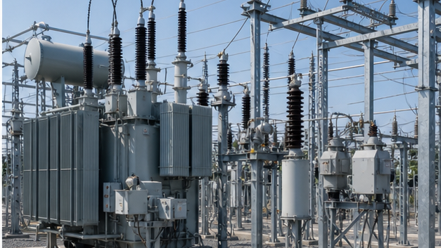 Substation primary equipment bay