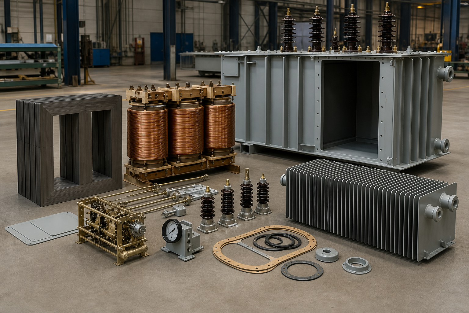 transformer parts — industrial electrical equipment