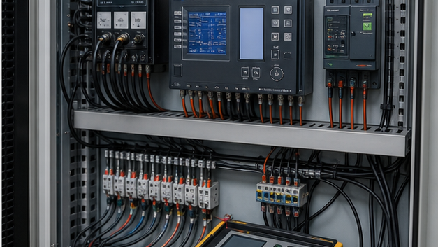 Transformer differential protection relay and trip-circuit test equipment