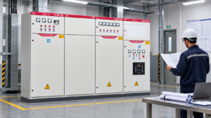 LBAJI product equipment illustrating 200 amp distribution panel