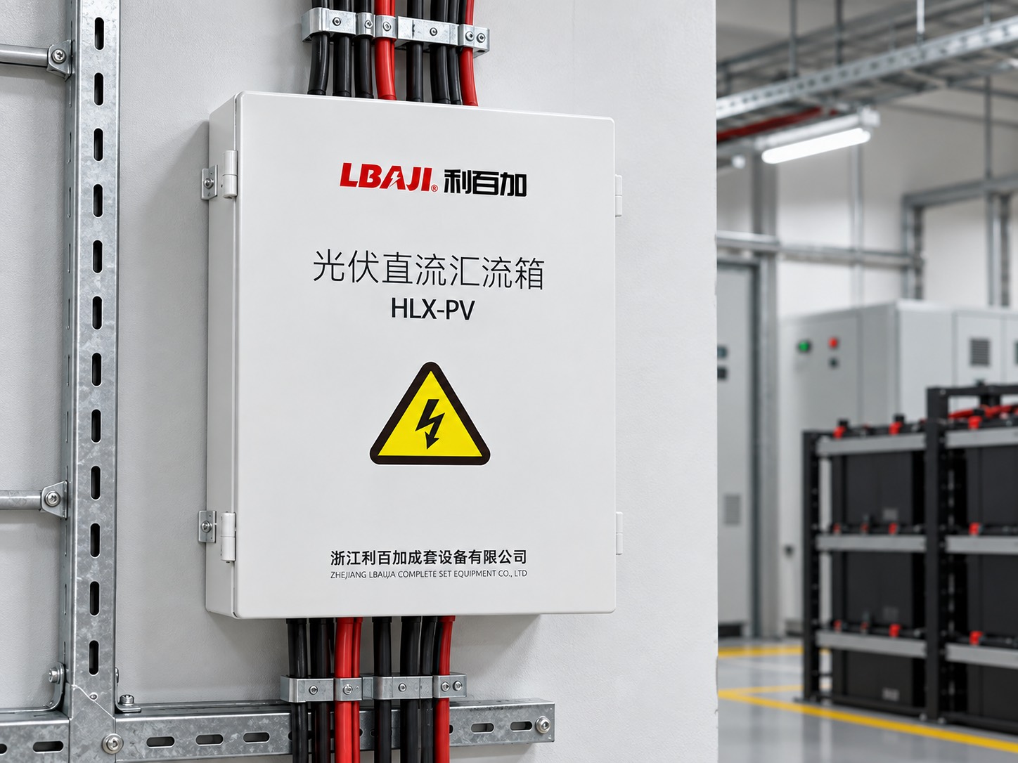 LBAJI BWG-800 grid-connected cabinet as a low-voltage panel reference