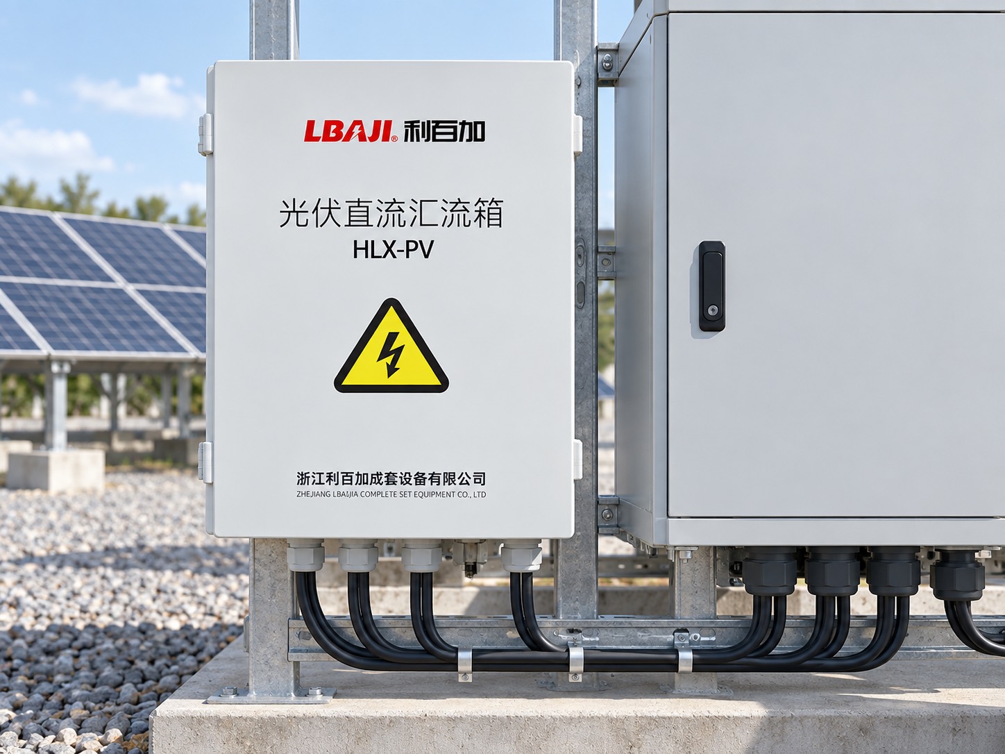 LBAJI LHLX-PV DC bus box for branch-circuit enclosure context