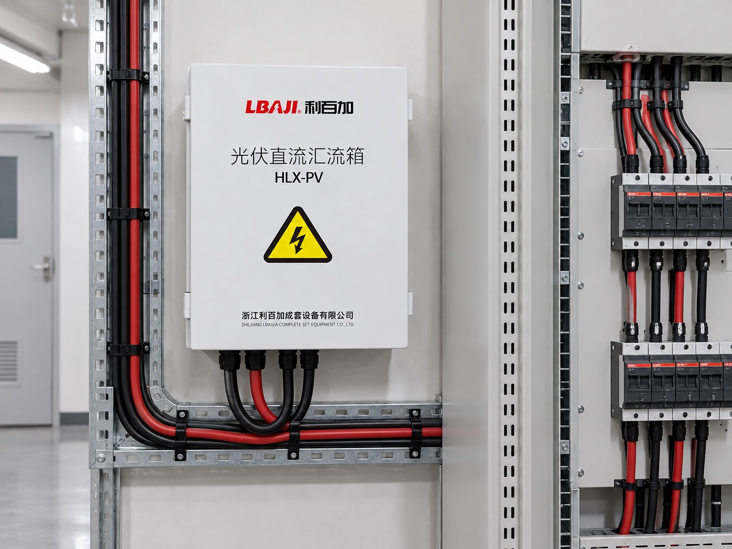 LBAJI YB27 packaged substation enclosure for 125 V distribution context
