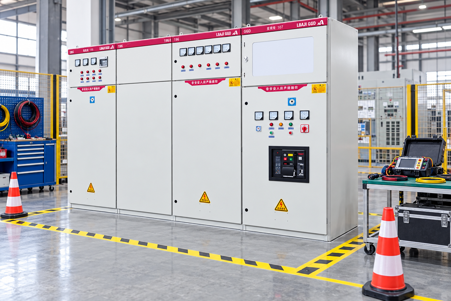 LBAJI product equipment illustrating adding circuit breaker to panel