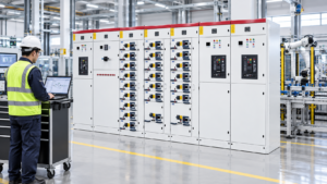 LBAJI product equipment illustrating automation control panels