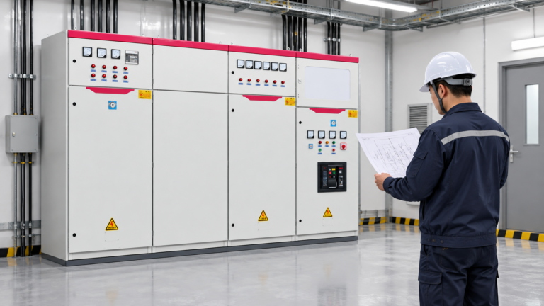 LBAJI product equipment illustrating circuit breaker box wiring