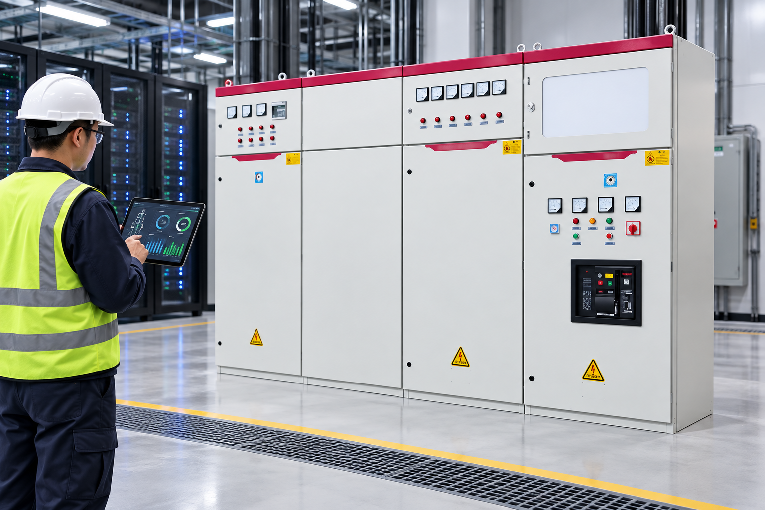 LBAJI product equipment illustrating data center power distribution