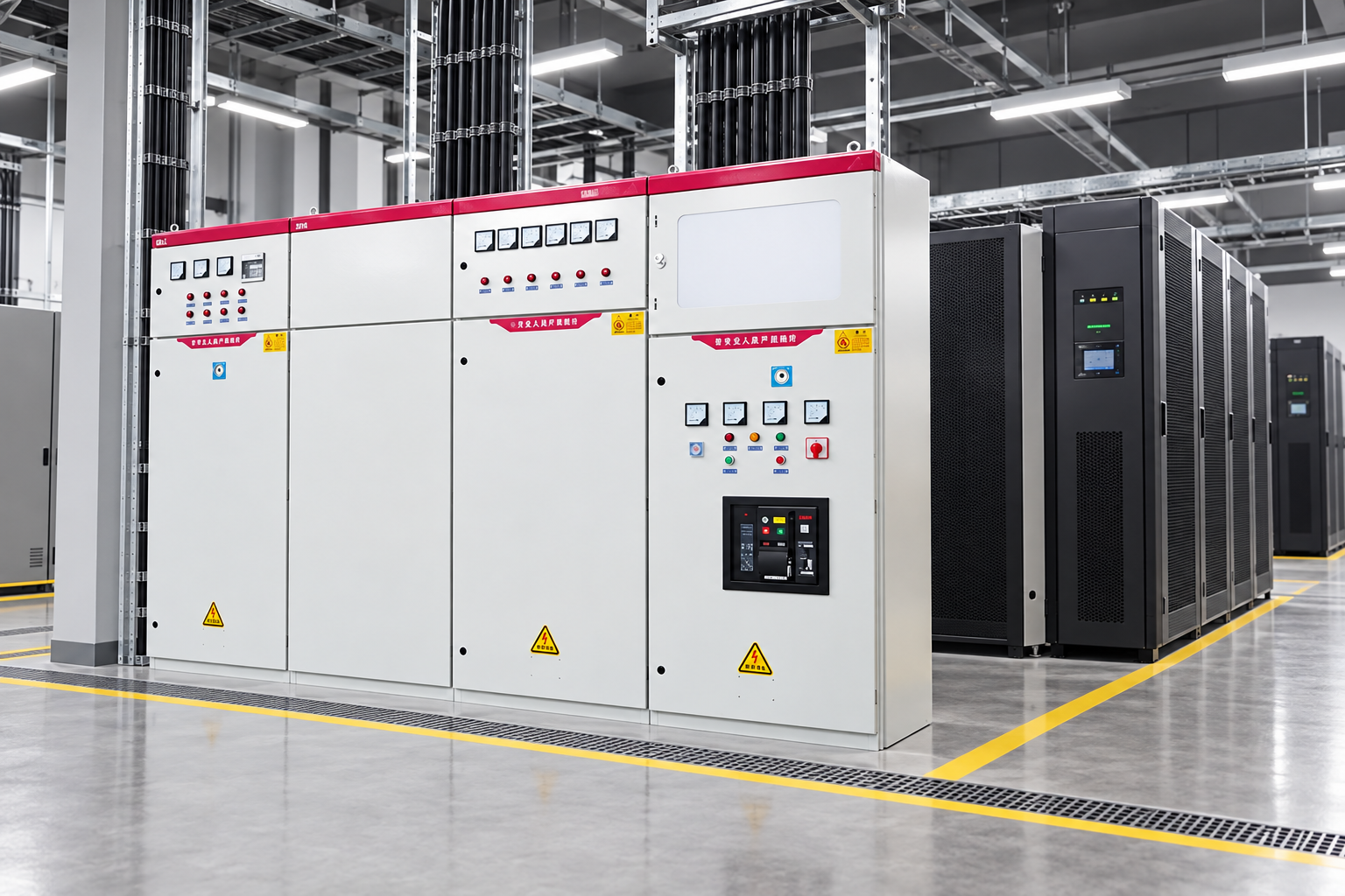 LBAJI product equipment illustrating data center power distribution