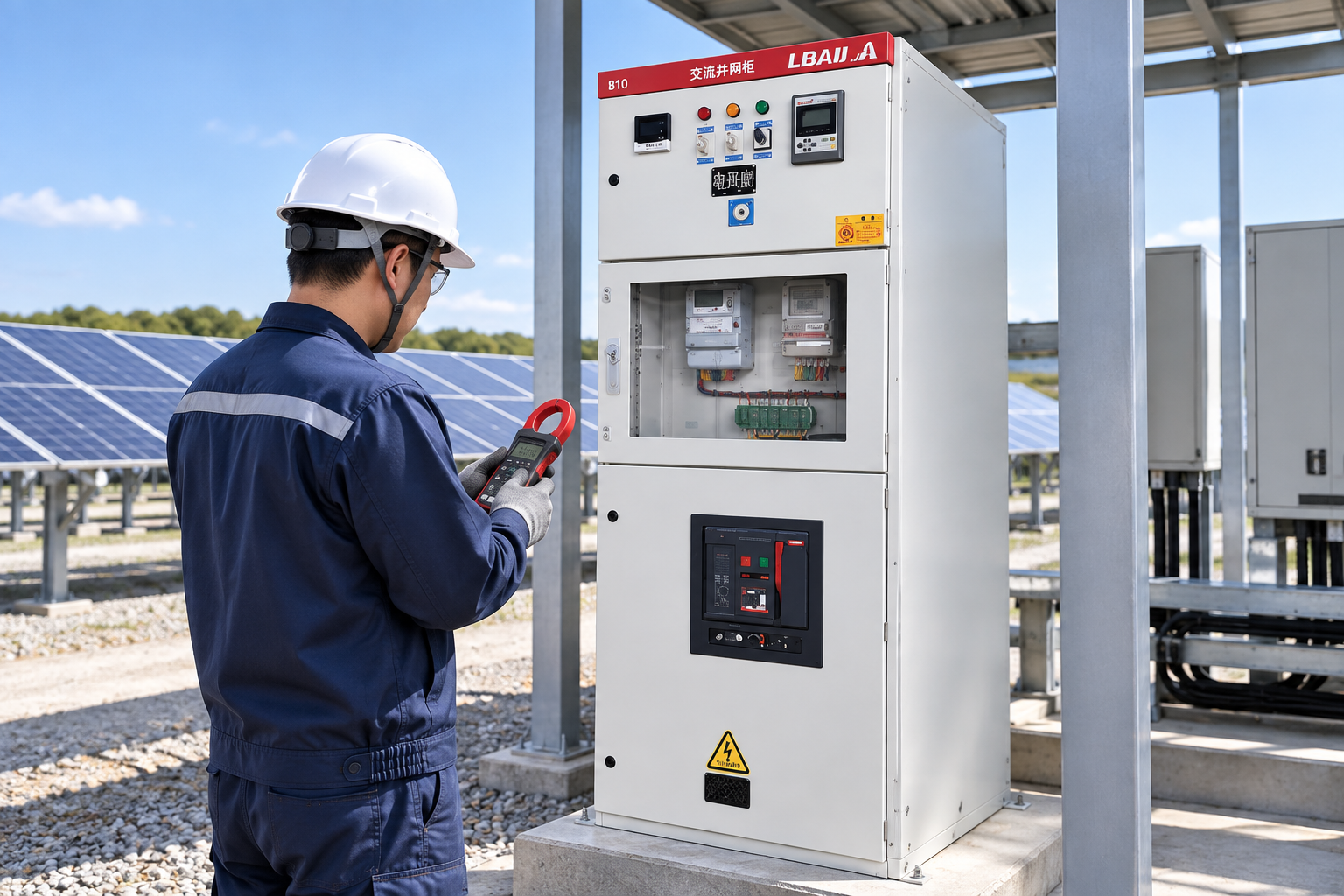 LBAJI product equipment illustrating direct current circuit breaker