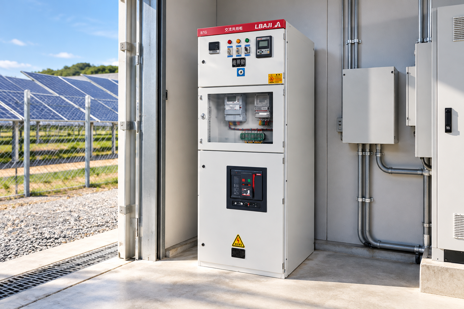 LBAJI product equipment illustrating direct current circuit breaker