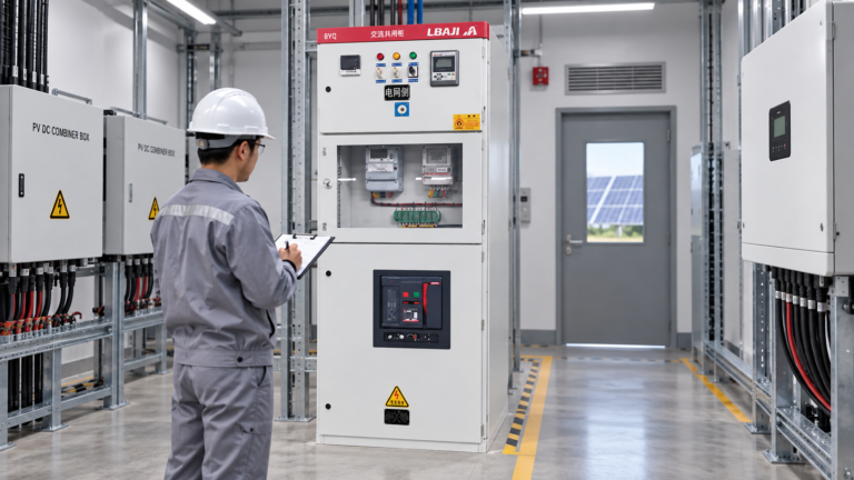 LBAJI product equipment illustrating direct current circuit breaker