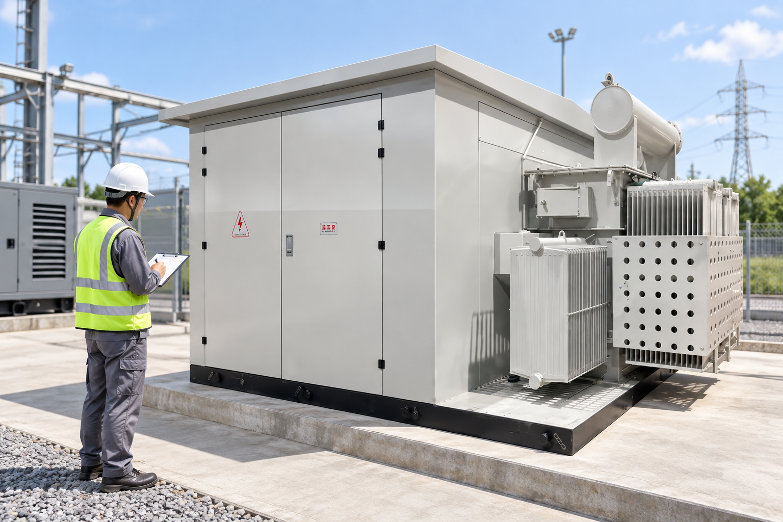 LBAJI product equipment illustrating generator power distribution box