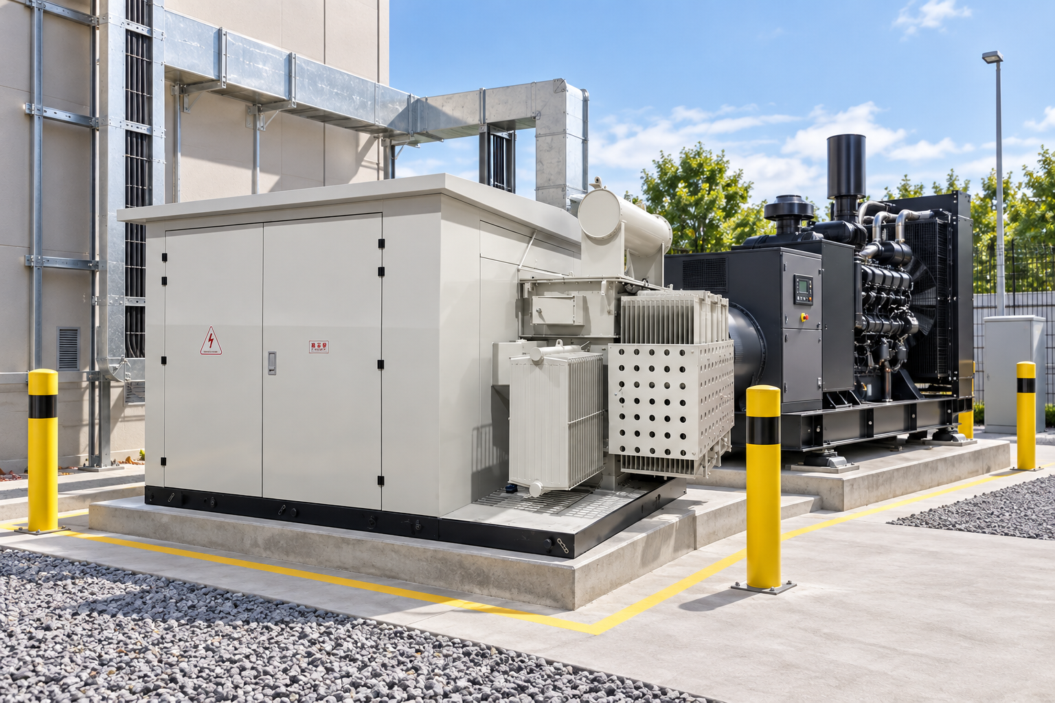 LBAJI product equipment illustrating generator power distribution box