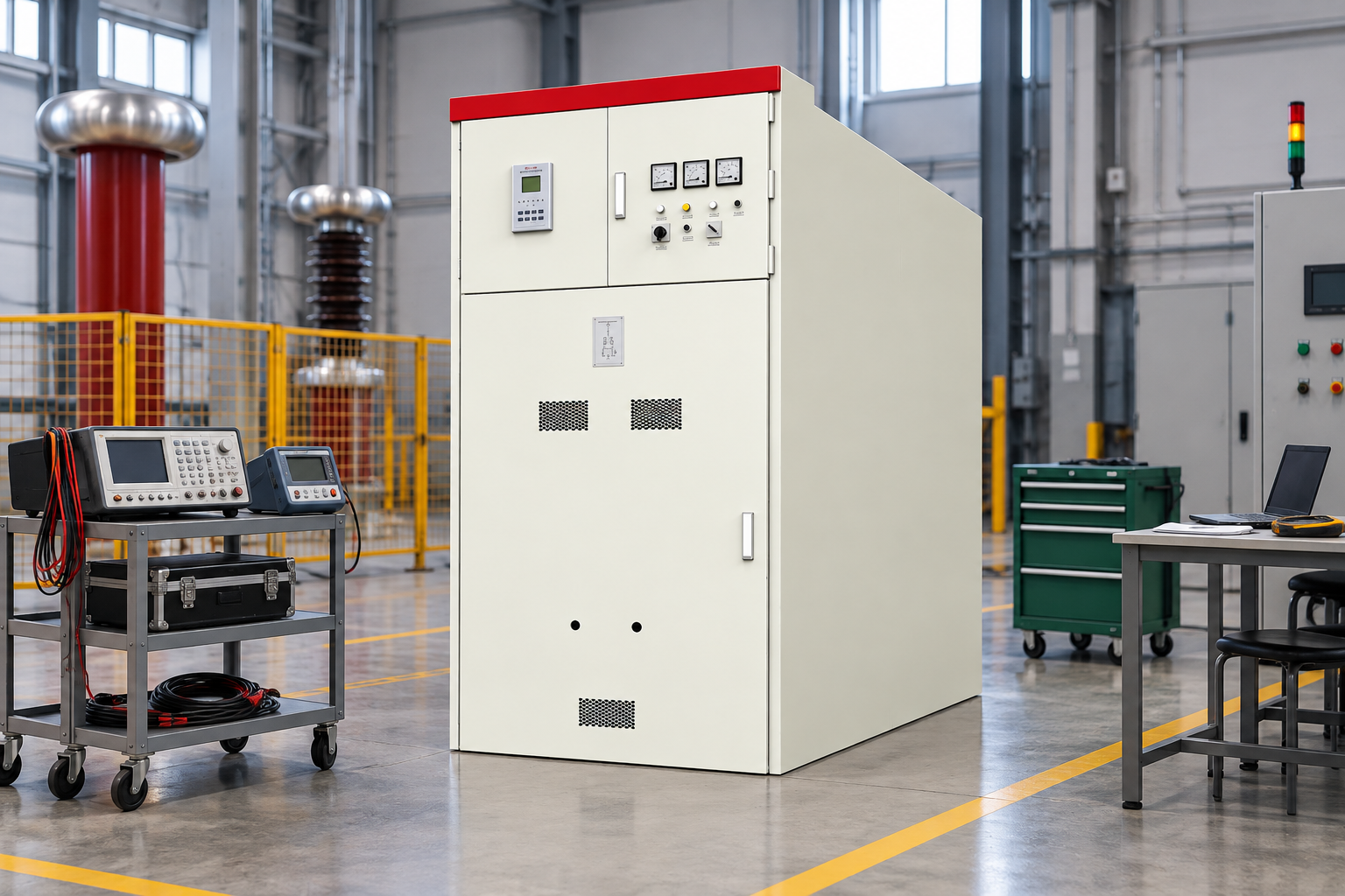 LBAJI product equipment illustrating high voltage circuit breaker