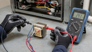 كيفية اختبار محول الفرن: استكشاف أخطاء وإصلاح التدفئة والتهوية وتكييف الهواء (HVAC) بقوة 24 فولت