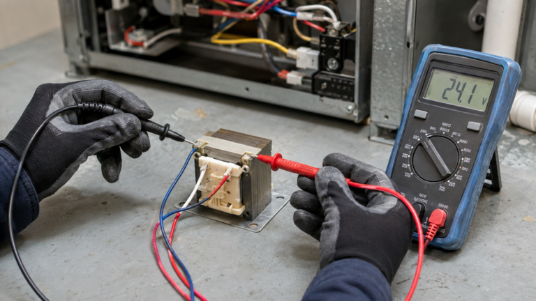 How to Test a Furnace Transformer: 24V HVAC Troubleshooting
