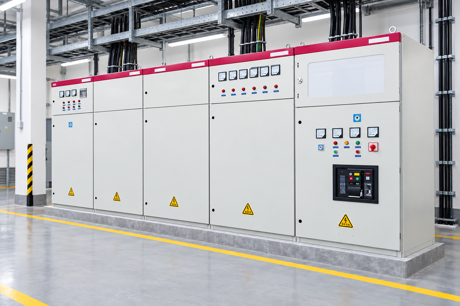 LBAJI product equipment illustrating power distribution board