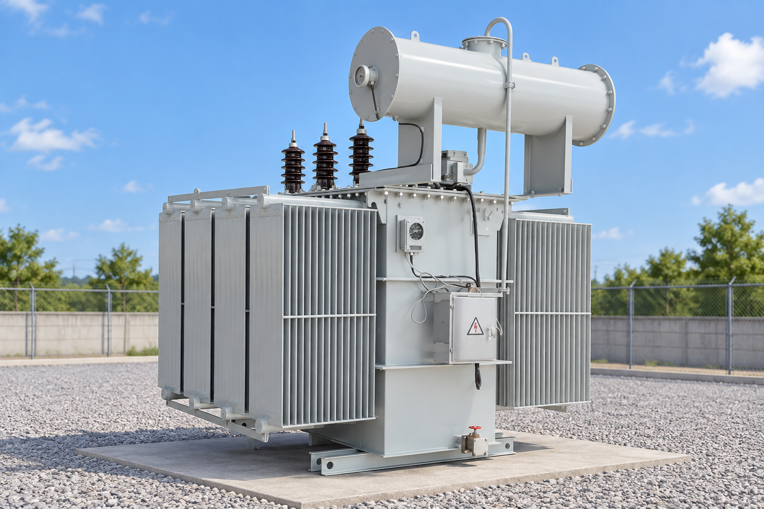 S-M 35 kV oil-immersed power transformer exterior