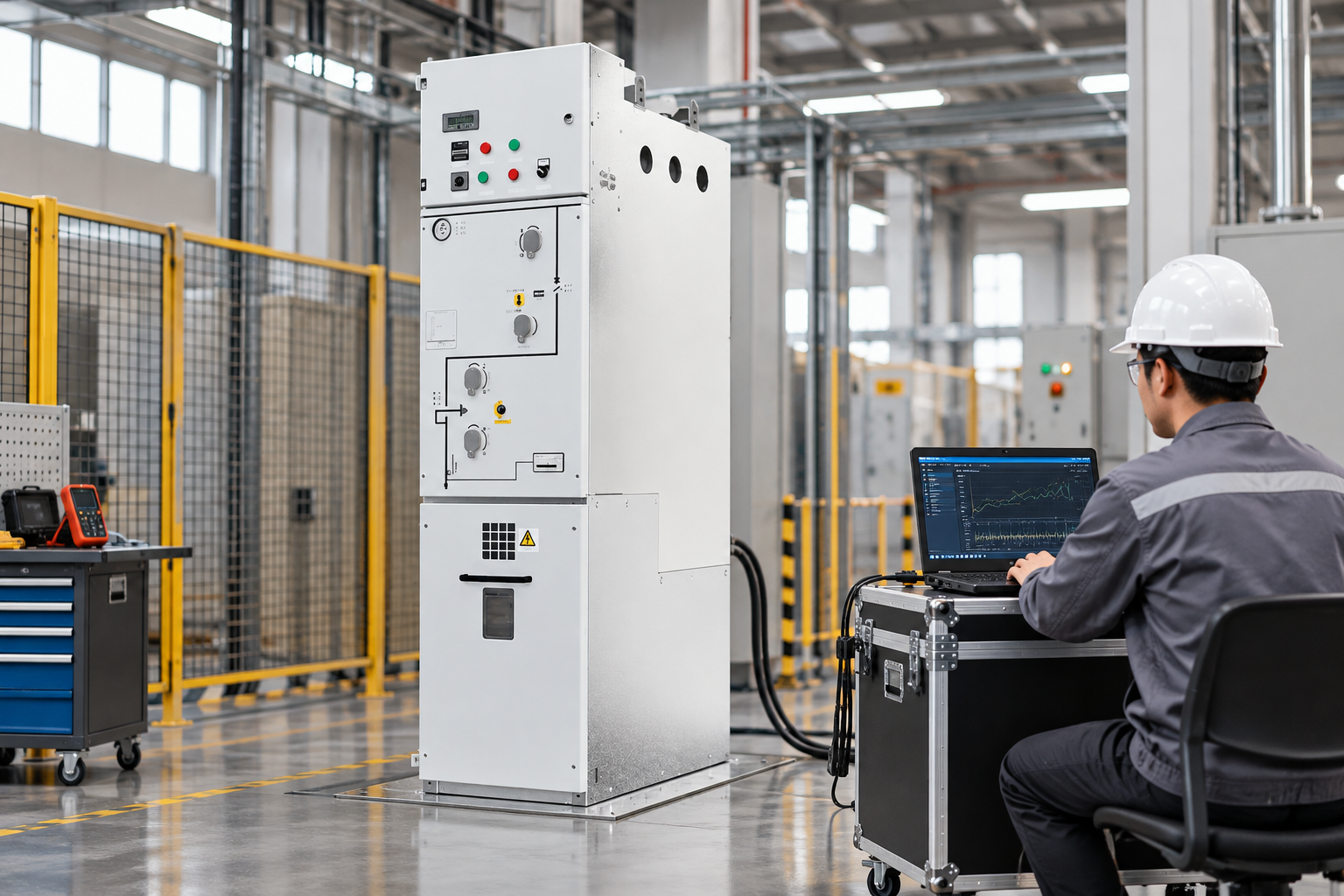 LBAJI product equipment illustrating what is considered high voltage