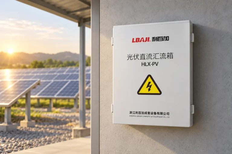 LBAJI electrical equipment illustration for Combiner Boxes For Solar Panels