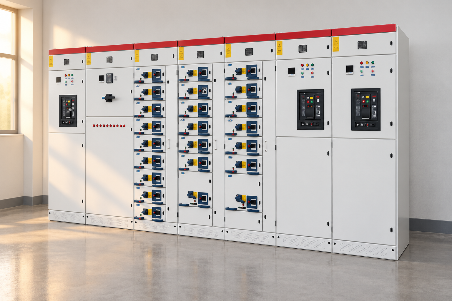 MNS/GCK/GCS Low-Voltage Withdrawable Switchgear complete assembly context