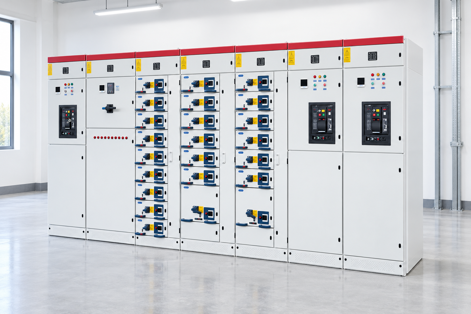 MNS/GCK/GCS Low-Voltage Withdrawable Switchgear complete cabinet exterior