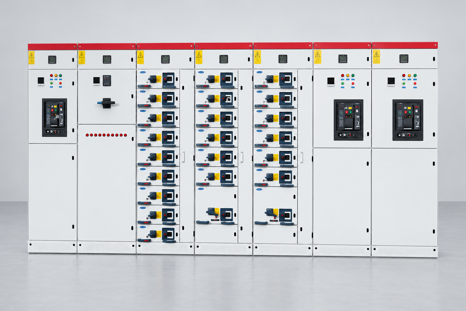 MNS/GCK/GCS Low-Voltage Withdrawable Switchgear complete enclosure exterior