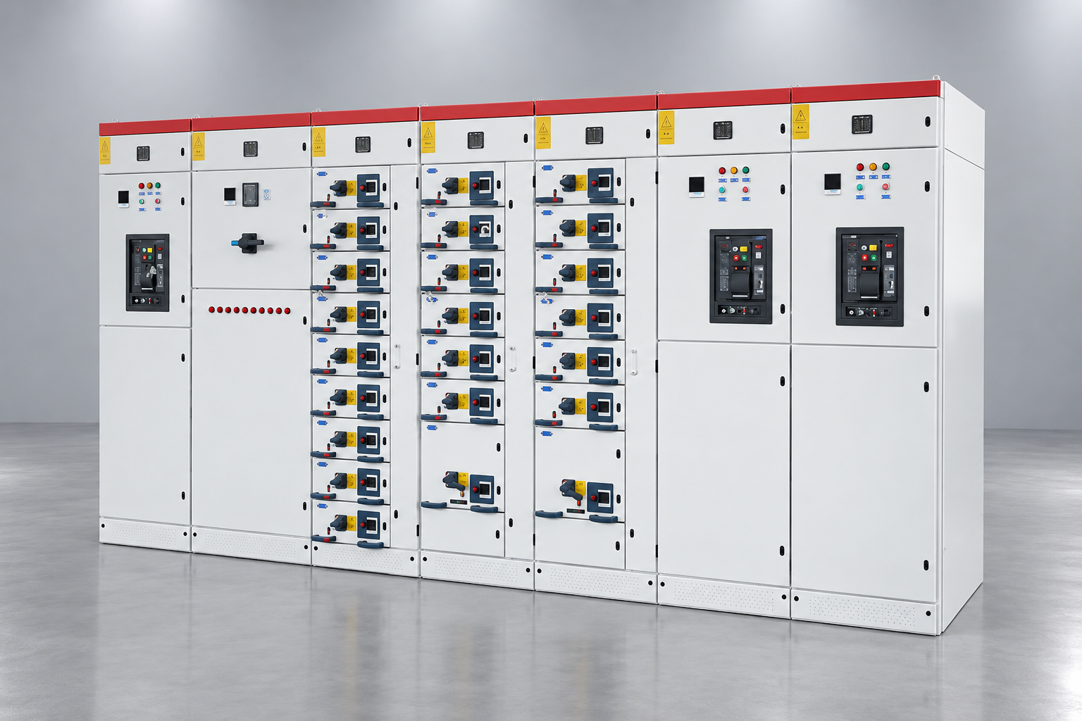 MNS/GCK/GCS Low-Voltage Withdrawable Switchgear complete enclosure exterior