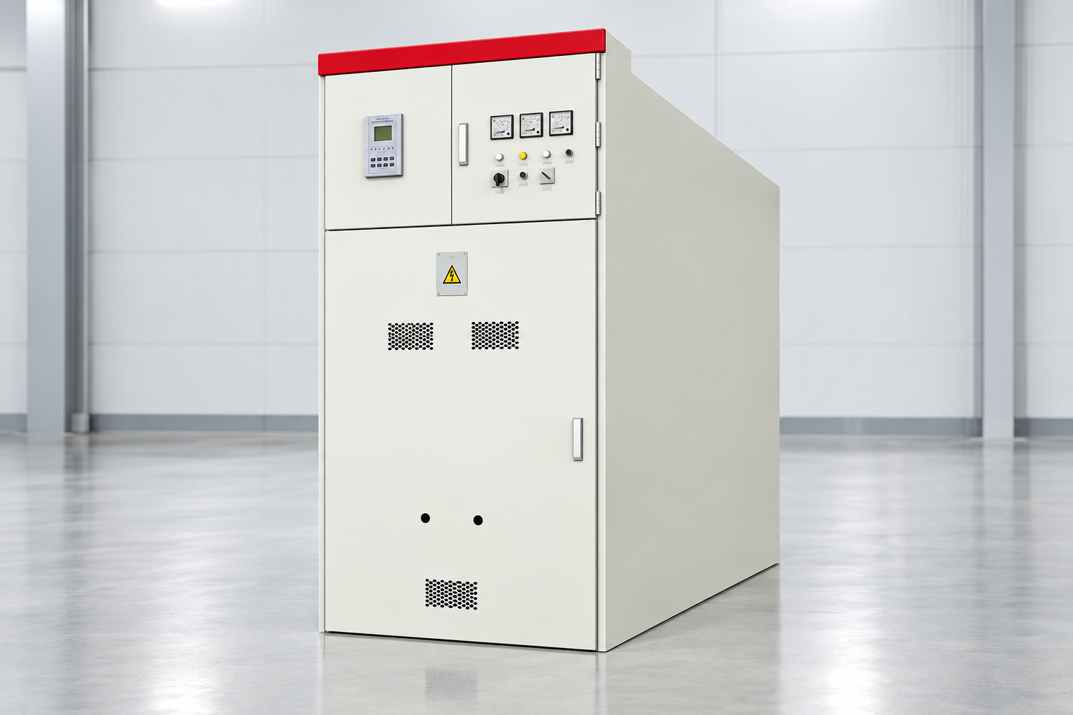KYN61-40.5 Armouring Removable AC Metal Enclosed Switchgear exterior front view