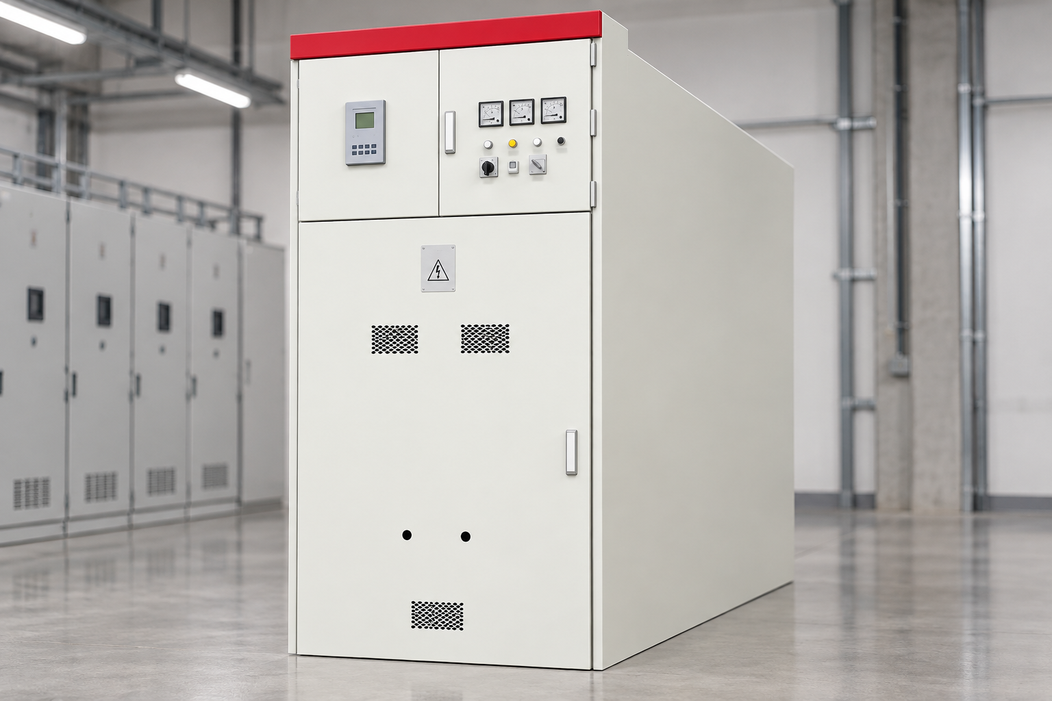 KYN61-40.5 Armouring Removable AC Metal Enclosed Switchgear reference cabinet exterior detail