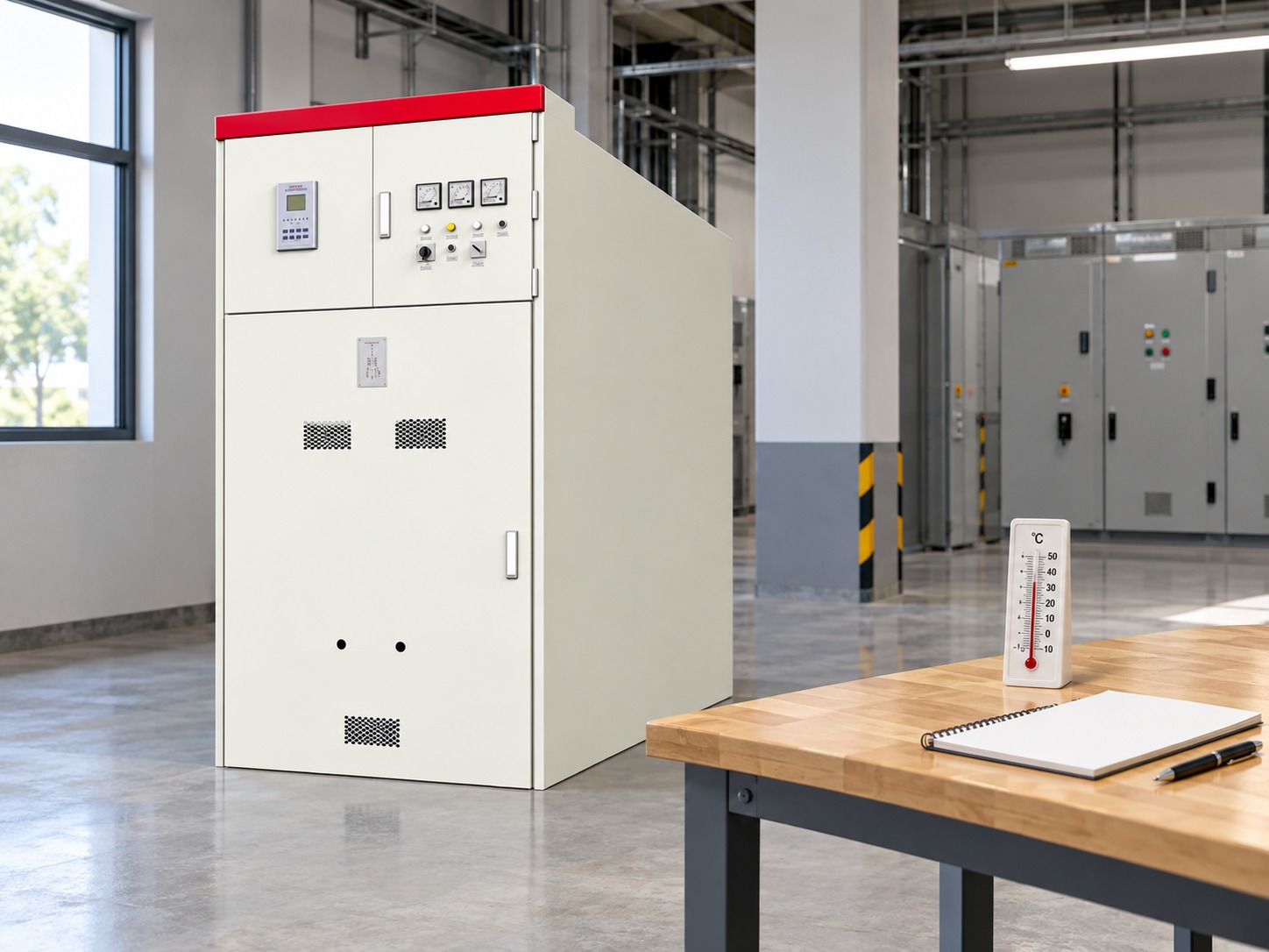 LBAJI KYN61-40.5 switchgear thermal survey preparation body2 illustrative view