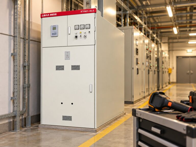 LBAJI KYN61-40.5 switchgear thermal survey preparation featured illustrative view