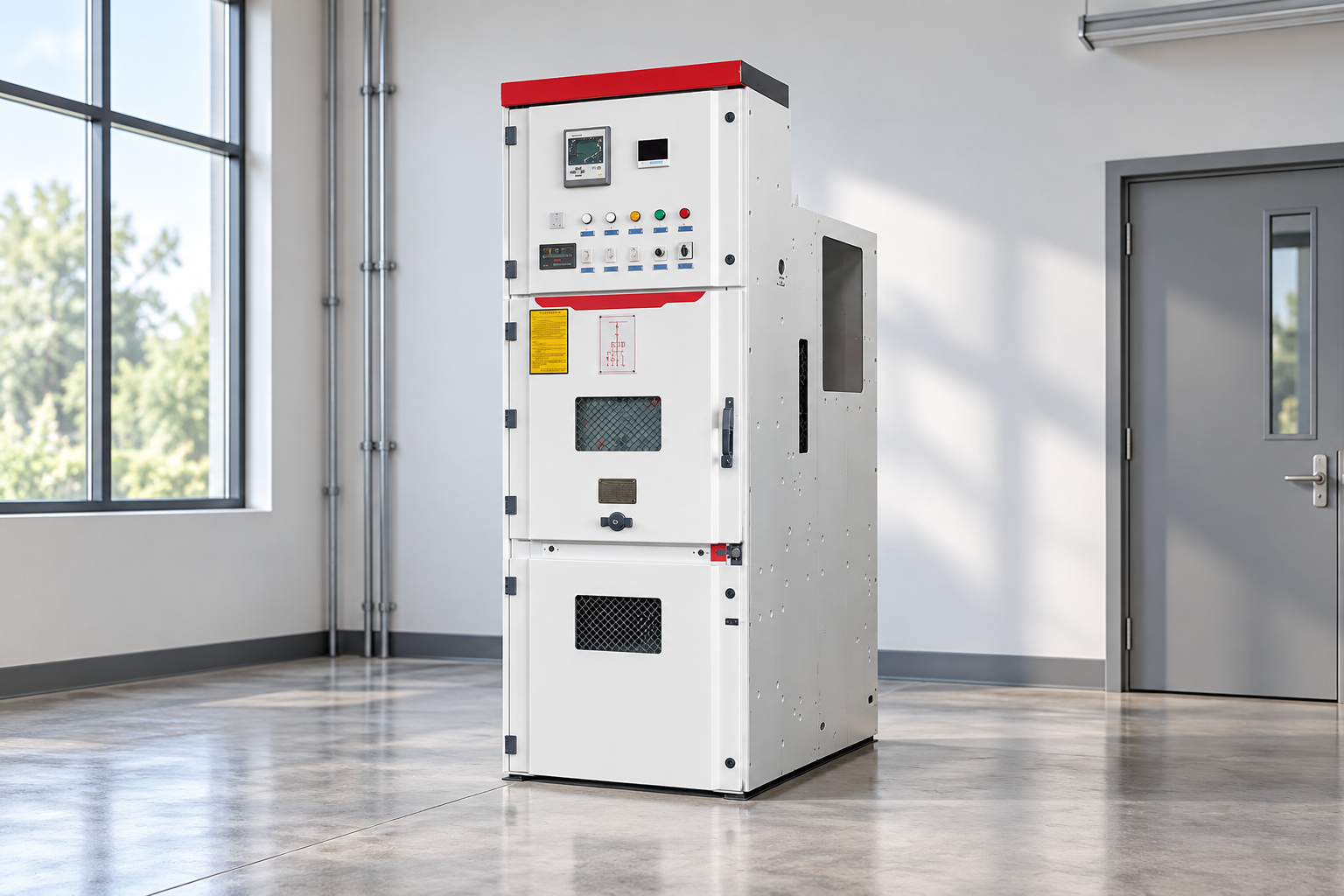 KYN28A-12 Metal-clad Withdrawable AC Switchgear exterior reference for industrial switchgear systems