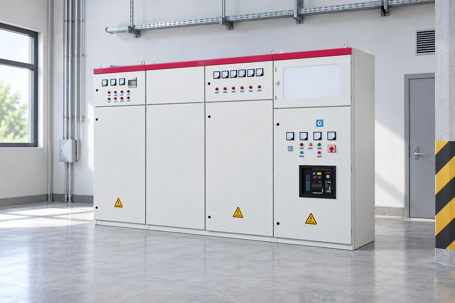 GGD Low-Voltage Switchgear exterior reference for diagram electrical distribution system in building