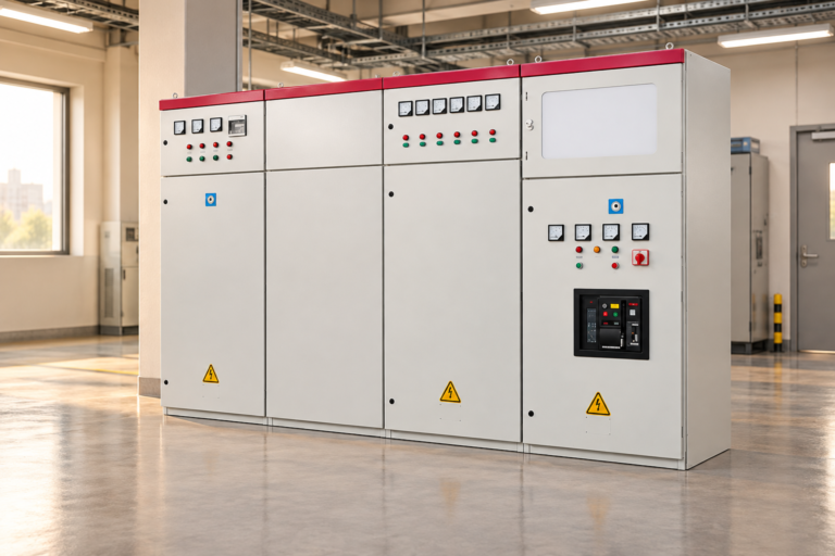 GGD Low-Voltage Switchgear exterior reference for data center switchgear