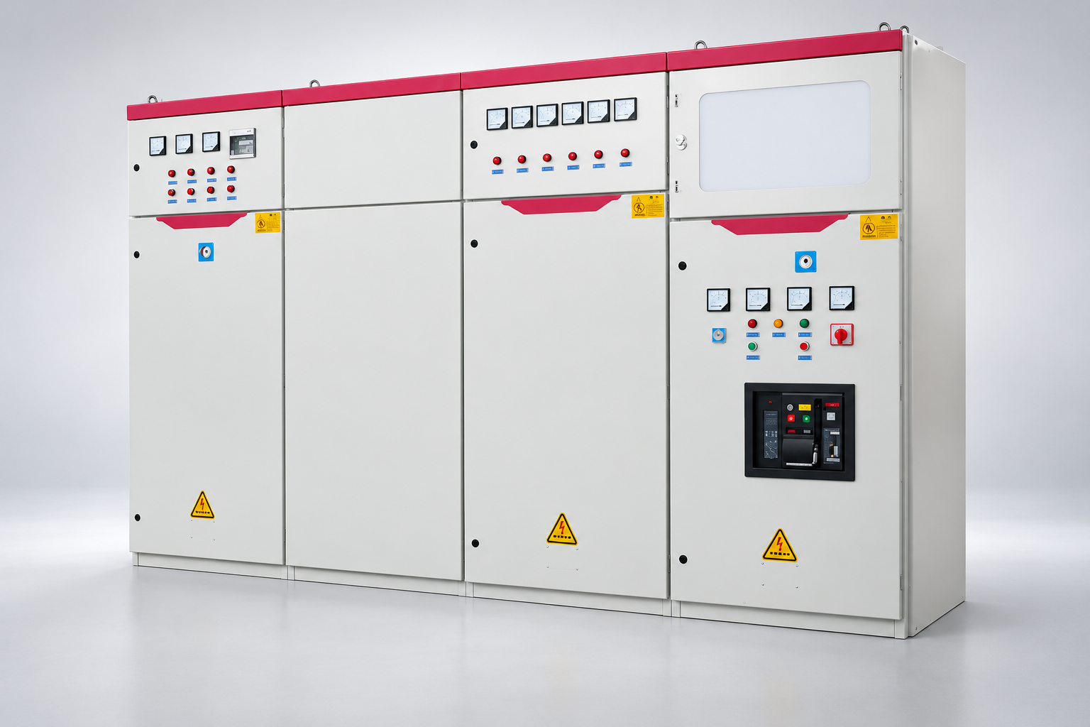 GGD Low-Voltage Switchgear exterior reference for electrical distribution construction package