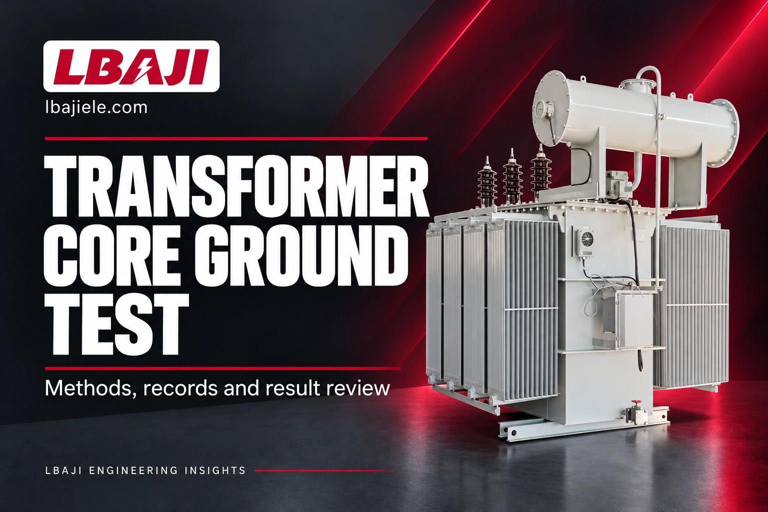 LBAJI Transformer Core Ground Test branded article cover