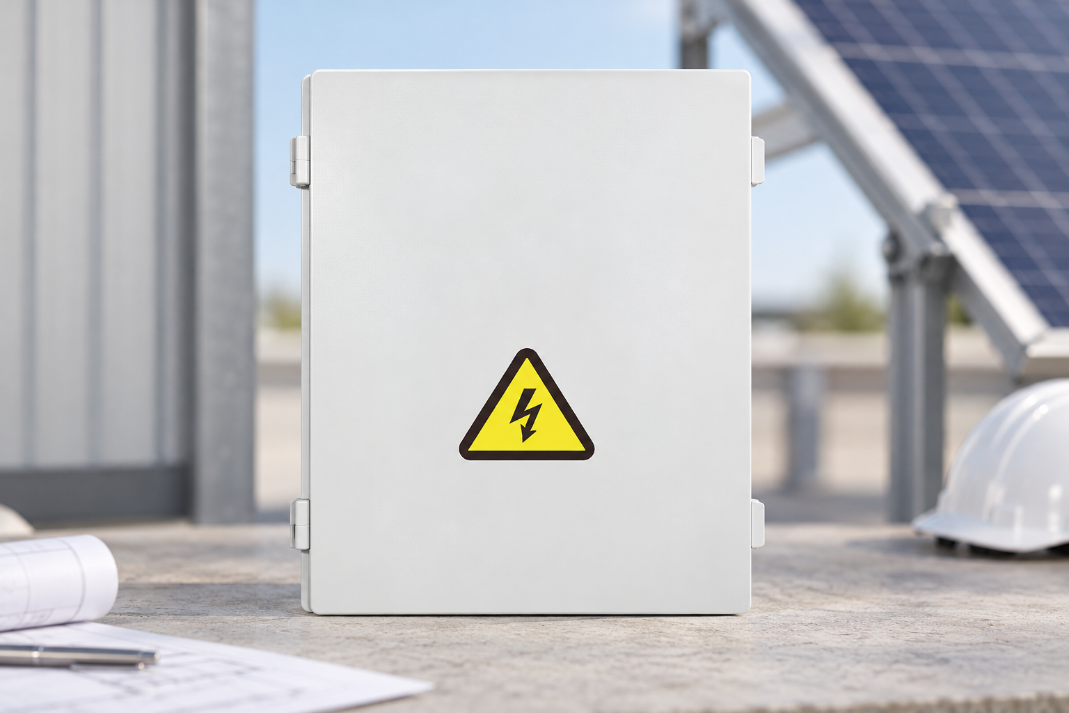 LHLX-PV24/Z/D Photovoltaic DC Bus Box complete assembly context