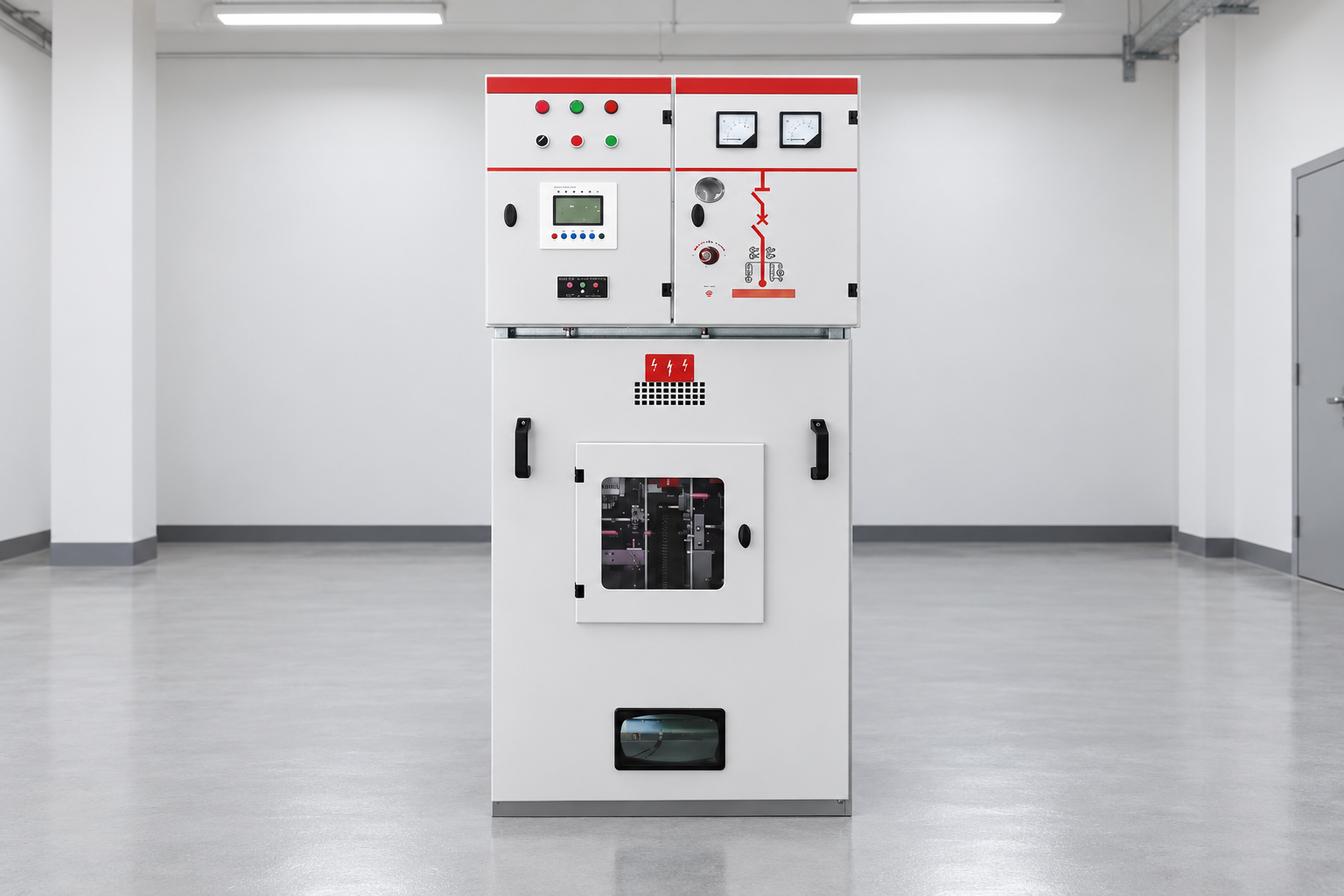 XGN15-12 Ring Main Unit assembly in planned clean environment