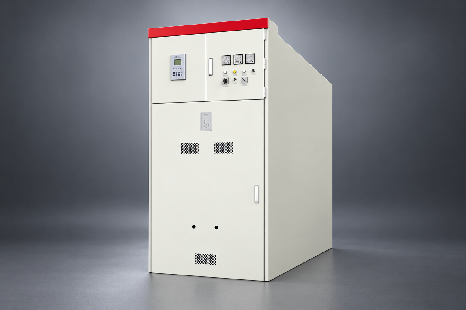 KYN61-40.5 Armouring Removable AC Metal Enclosed Switchgear exterior panel reference view