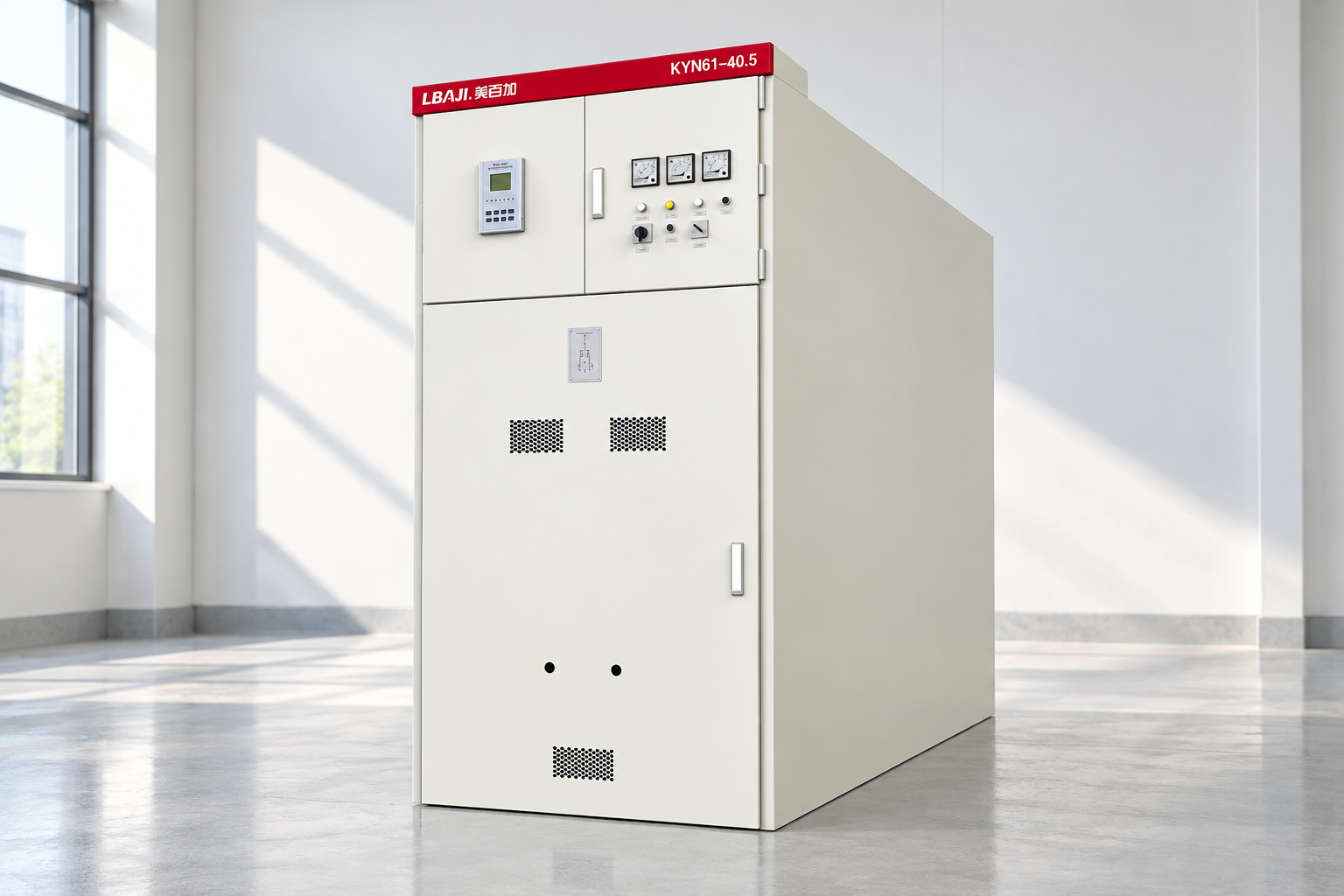 KYN61-40.5 Armouring Removable AC Metal Enclosed Switchgear complete enclosure exterior